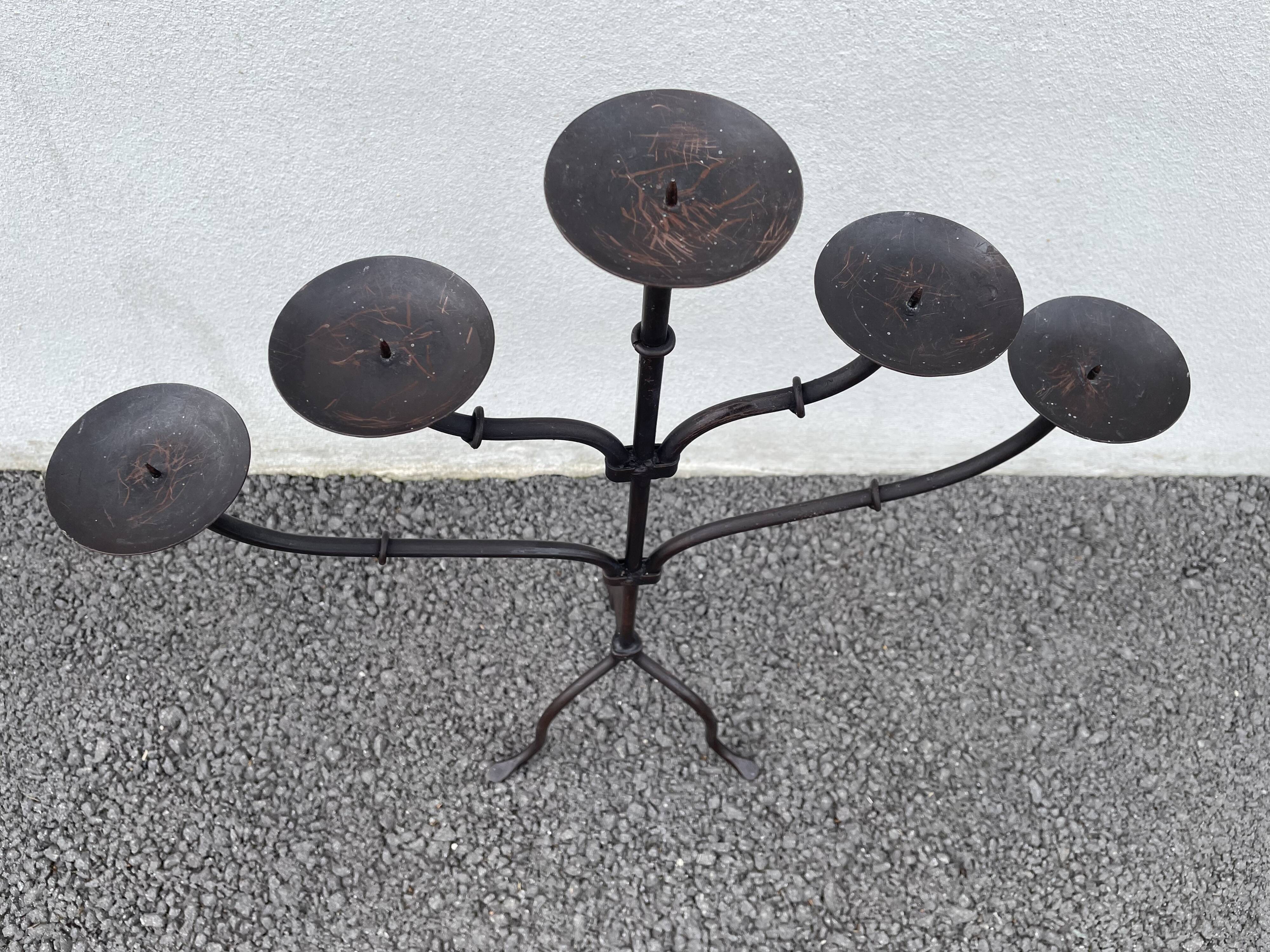 Chandelier fer forgé