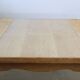 1960s vintage brutalist Danish extending oak dining table style Henning Kjærnulf