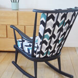 Rocking Chair, herringbone