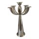 Grand chandelier modulable 5 branches (38 cm) en métal chromé 