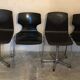 Lot of six vintage chairs Pagholz-Flàtotto