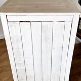 Bahut jam maker solid pine white