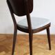 Ensemble de quatre chaises de salle à manger du milieu du siècle des années 1960 par TON