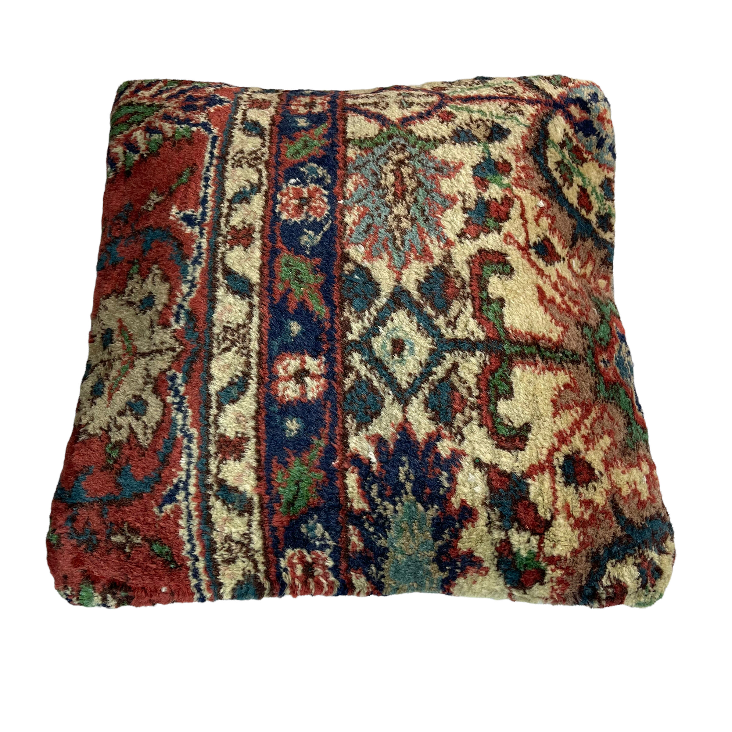 Housse de coussin de tapis turc vintage 45 x 45 cm