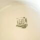 Gustavian style dish, stamped earthenware