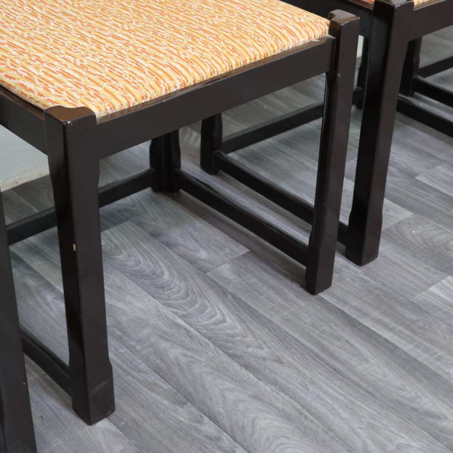 Set Da Pranzo 4 Sedie Design Anni ‘70 Vintage Modernariato