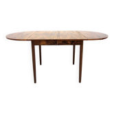 Rosewood drop leaf dining table, Denmark, 1960s