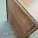 English Regency solid wood display cabinet