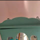 Armoire de toilette vintage en bois