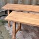Wooden bench