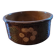 Glazed stoneware salad bowl from Soufflenheim 60s