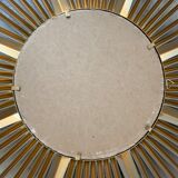 Mirror Chaty Vallauris vintage witch's eye 91cm