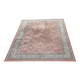 Persian rug burgundy wool 135x195cm