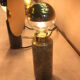 Lampe de table laiton et marbre noir