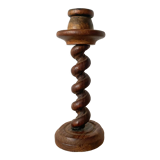 Wooden candle holder