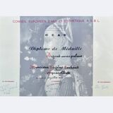 Eugène Eechaut (1928-2019) - ink Composition (1977)