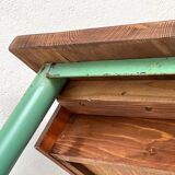 Vintage industrial console with drawers