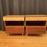 Pair of bedside tables, 1960s