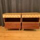 Pair of bedside tables, 1960s