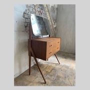 Danish teak dressing table by A.G. Spelj Kobberskyttet, 1960s.