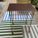 Rolling table for vinyl records from the 70s