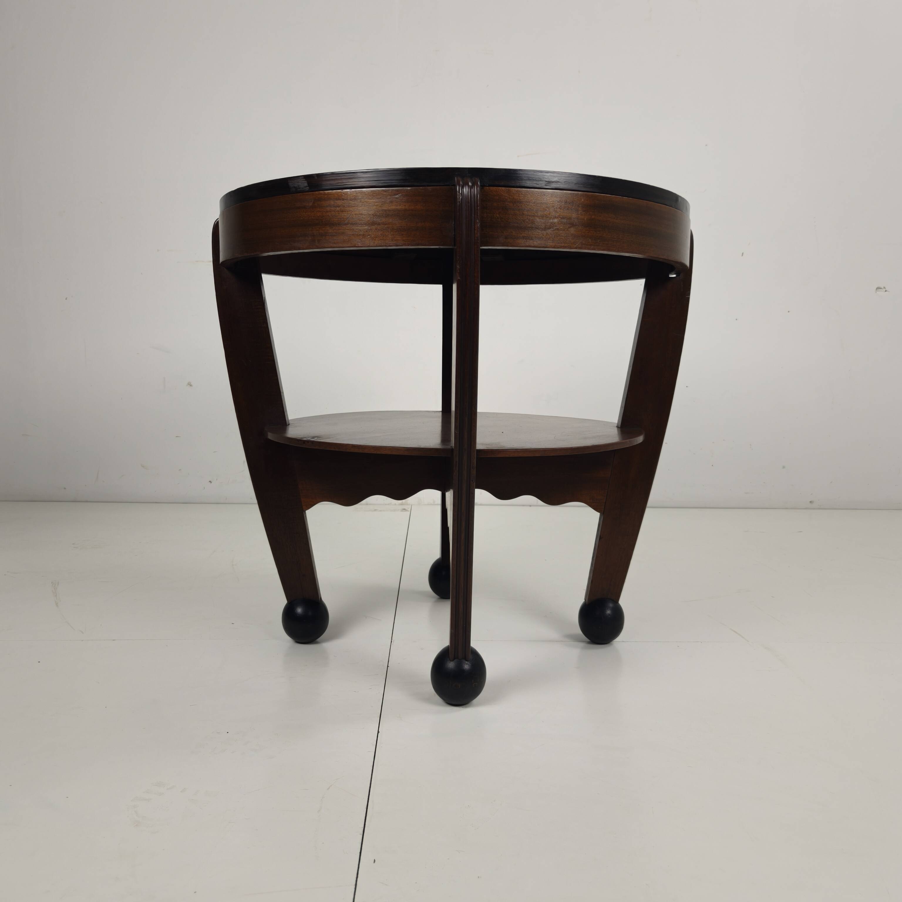 Art Deco Coffee Table – Amsterdam School, The Netherlands, 1930s