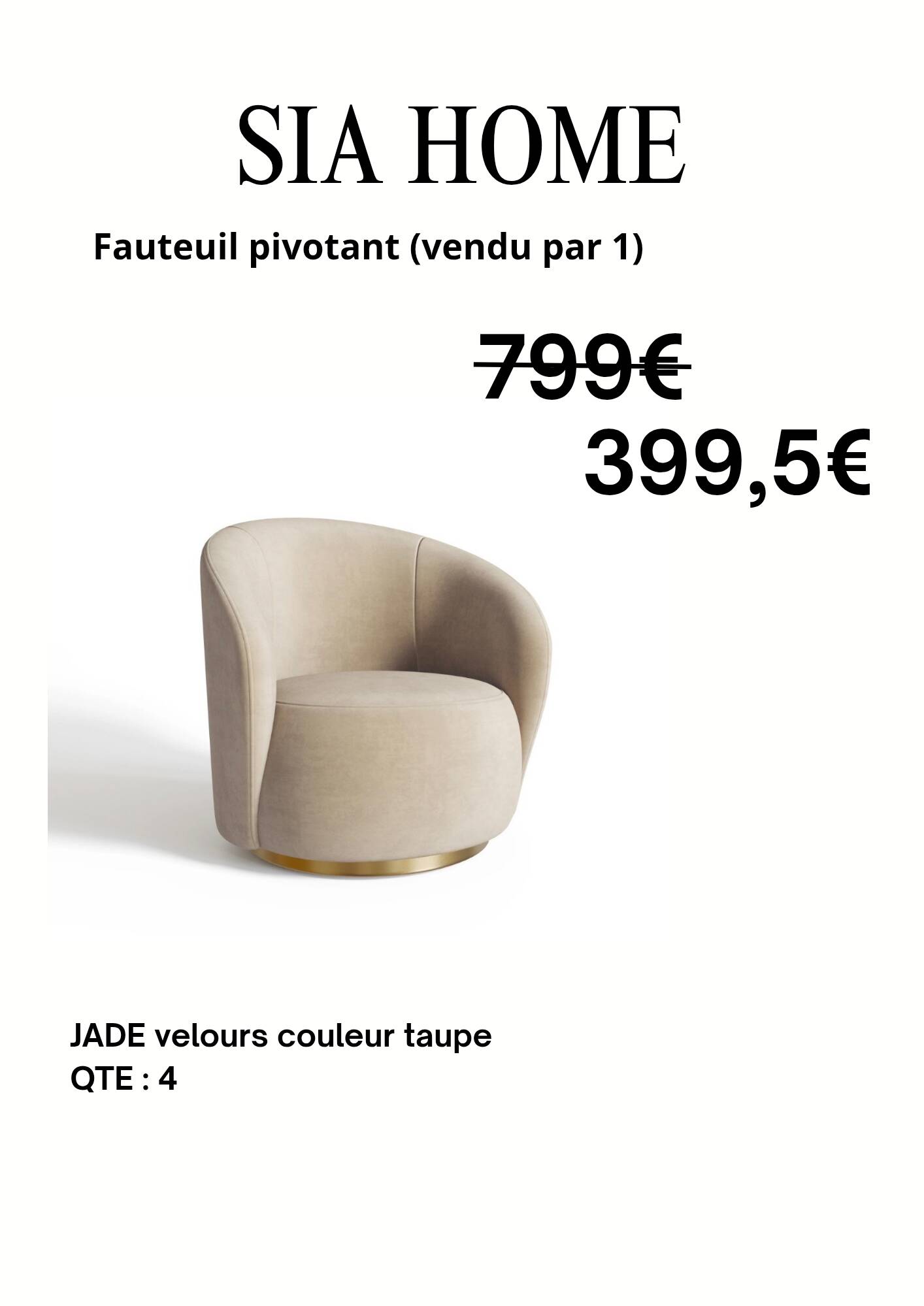 Swivel chair