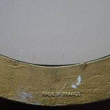 Louis XVI style golden medallion mirror, 63x41 cm