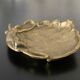 Art Nouveau brass pocket tray