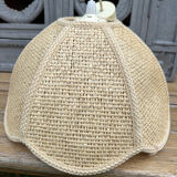 Suspension Flower in natural fibers