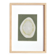 Abstract painting on B314 series paper "mineral" signed Eawy