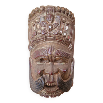 Wooden mask Asia