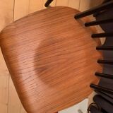 Set of four Fanett chairs in the Ilmari Tapiovaara style, Finland, 1960s