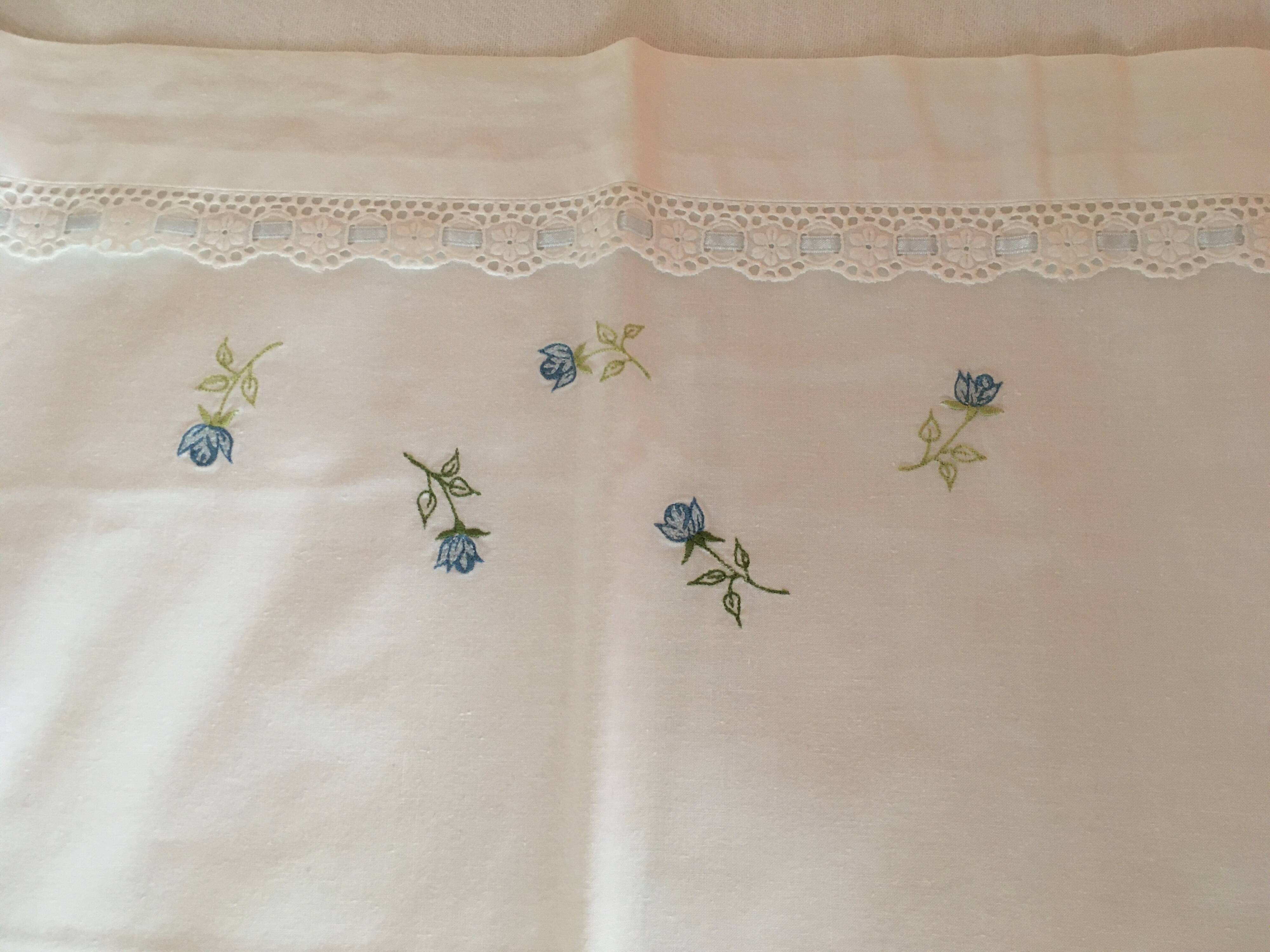 Vintage baby sheet.