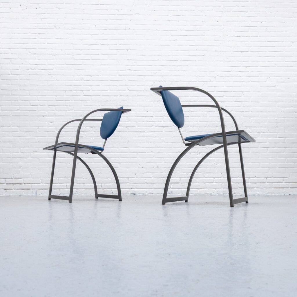 Ensemble de chaises de salle à manger KFF Cosinus des années 1980