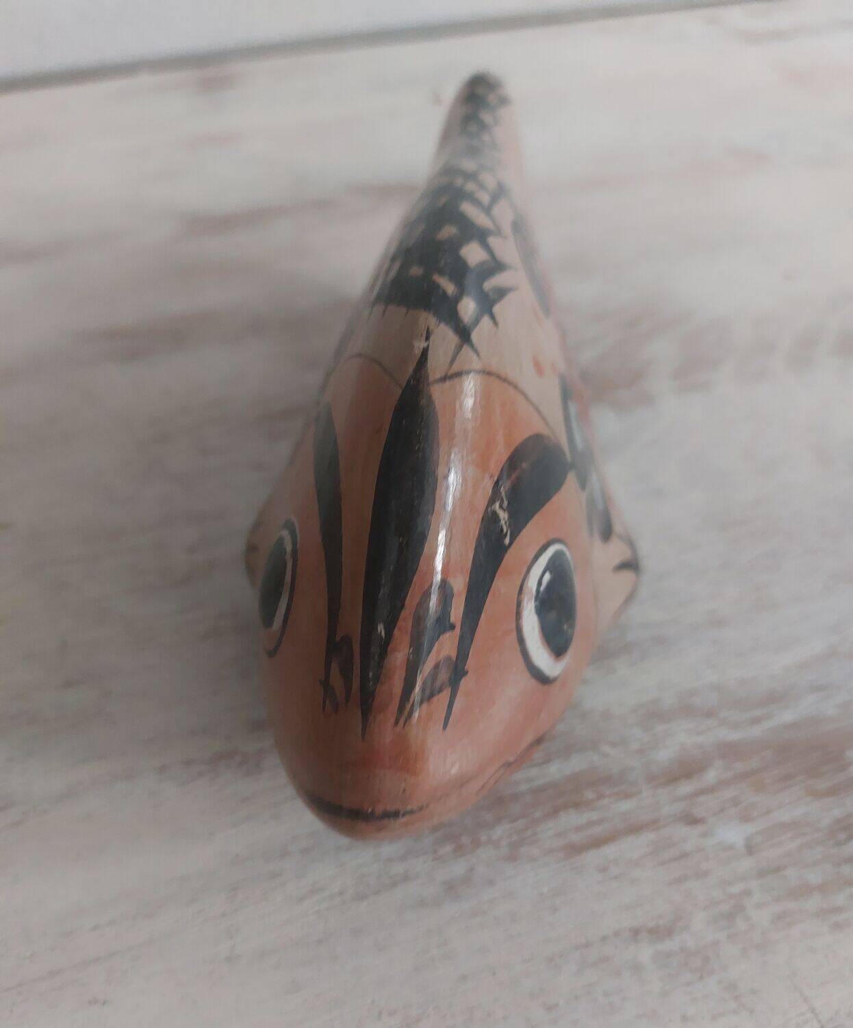 Ceramic fish from Tonala, Mexico