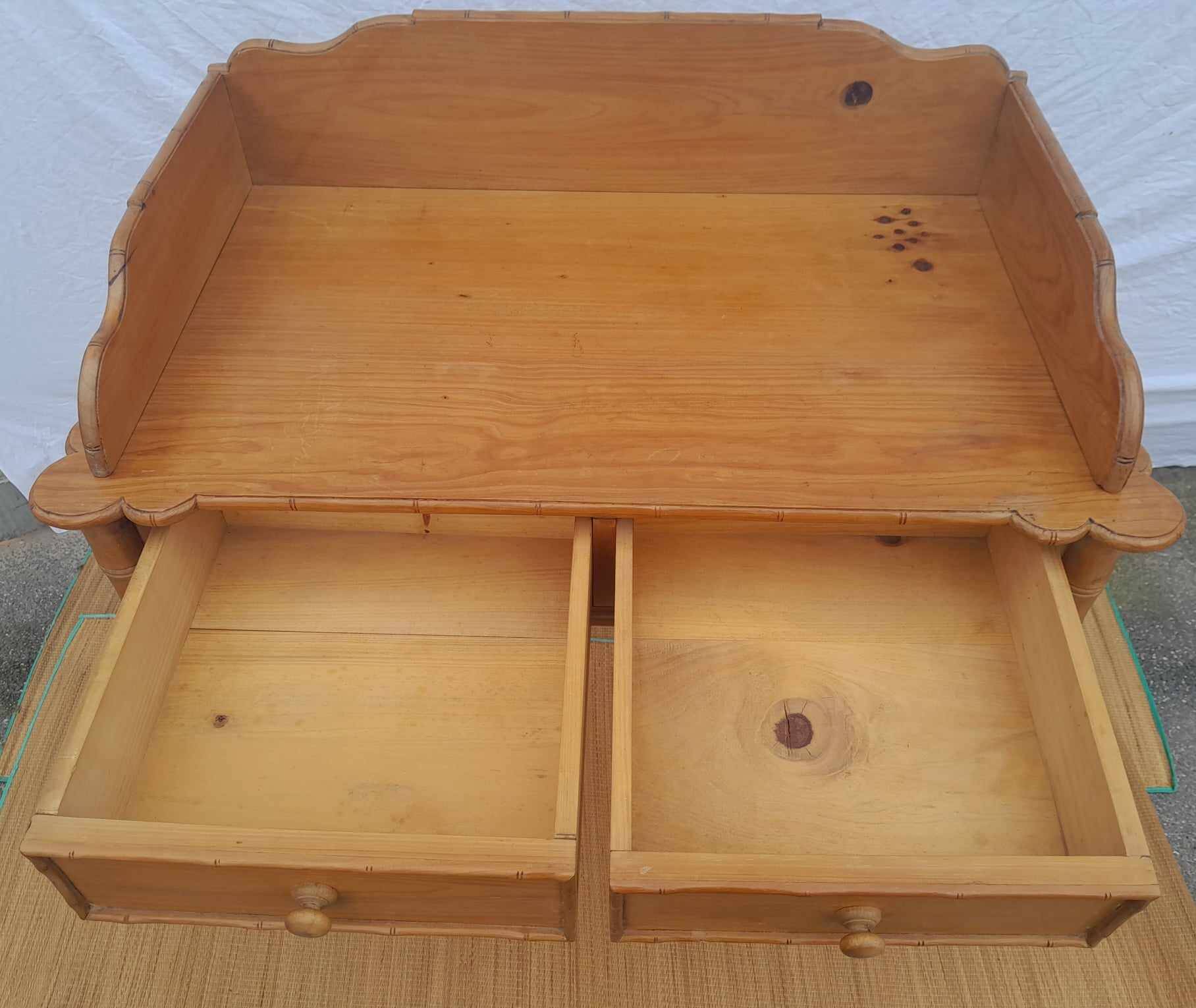 Bamboo desk