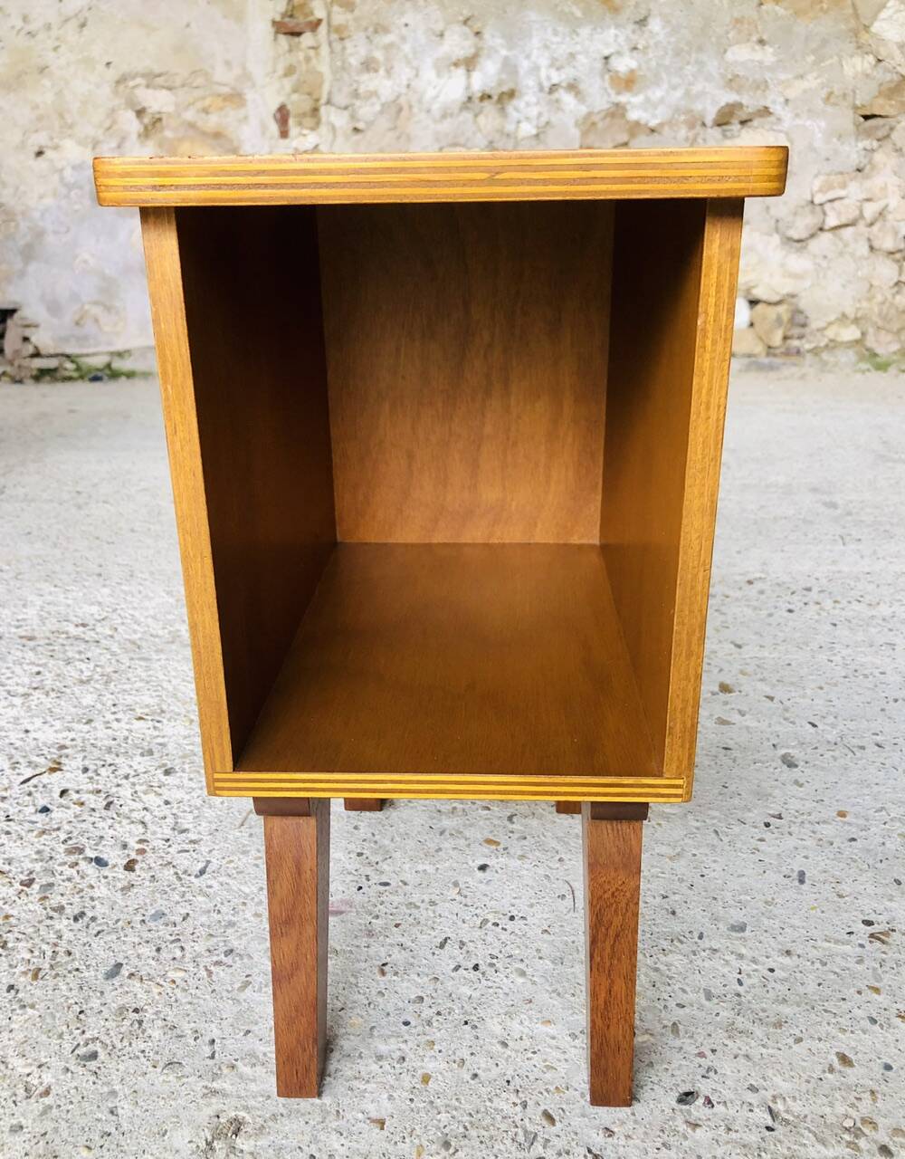Vintage bedside table, Scandinavian style, Circa 60's