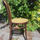 Set of 4 canned bistro chairs ZPM Radomsko design Thonet