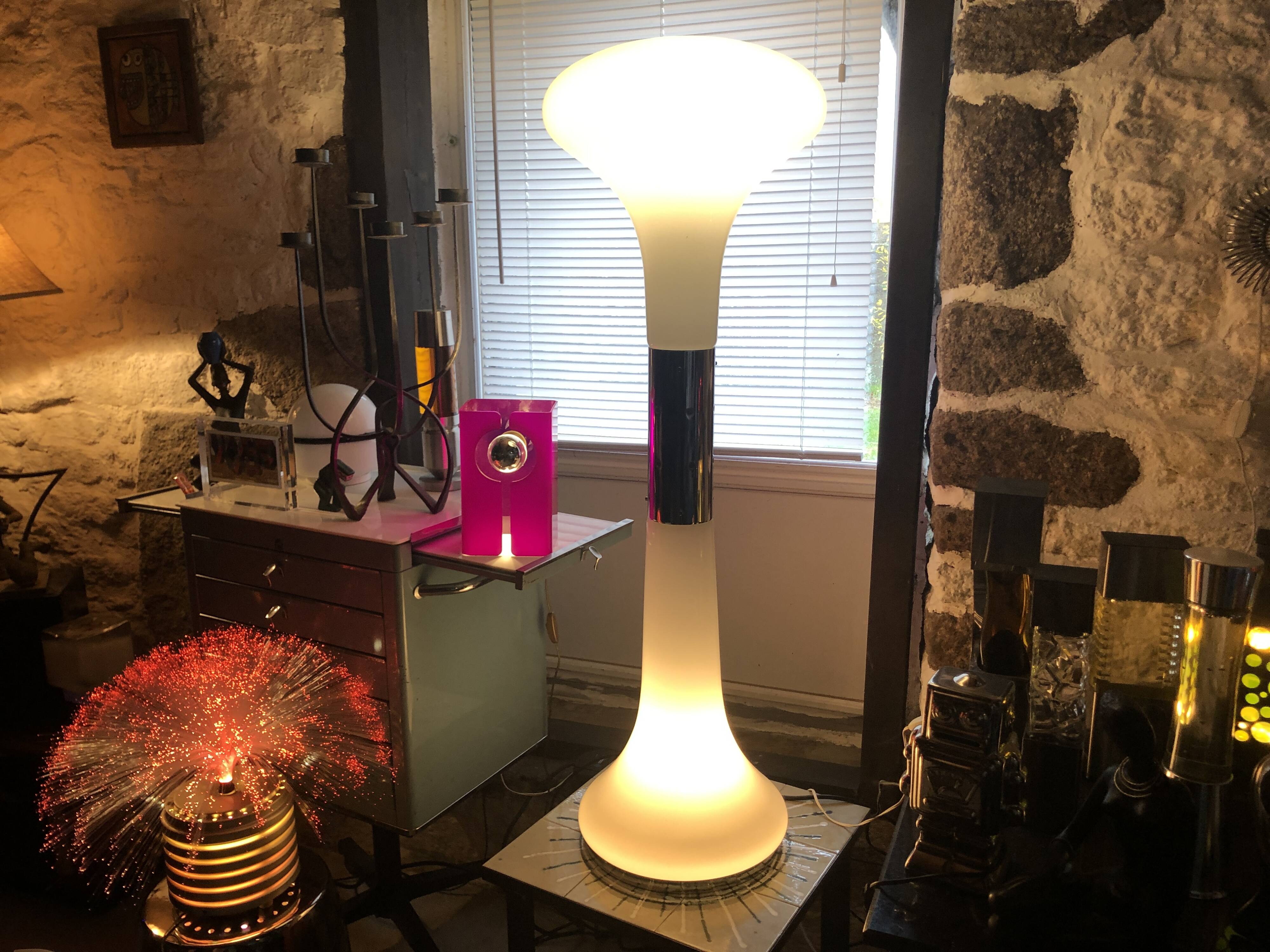 Vintage Floor Lamp • Birillo • attributed to Carlo Nason • Mazzega • Murano • Space Age • 1970