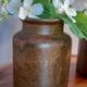 Lot de 3 pots en grès, anciens pots à moutarde