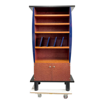 Bookcase Cabinet Donau, Ettore Sottsass & Marco Zanini for Franz Leitner, 1980's