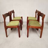 4 chaises scandinaves, 1960