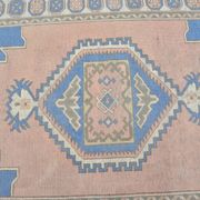 Anatolian floral patterned Oushak rug, reference 3571