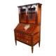 Scriban Bookcase In Solid Mahogany, 18th Century, Louis XVI, Port Furniture