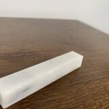 Lot de 8 portes-couteaux en marbre blanc