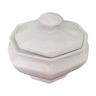 Sugar bowl in white faience