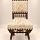 Set of 4 High Renaissance Chairs Carved Walnut 19th Century