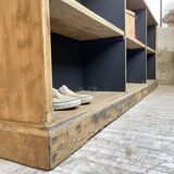 Double-sided counter with XL oak compartments