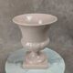 Small antique Médicis vase in powder pink.